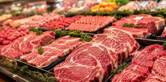精肉売場