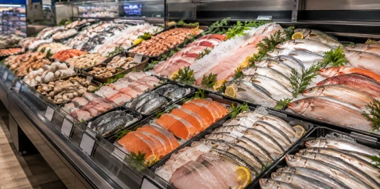 鮮魚売場